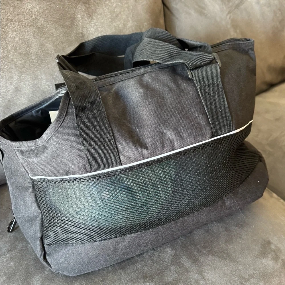 Black Pet Carrier Tote Bag
